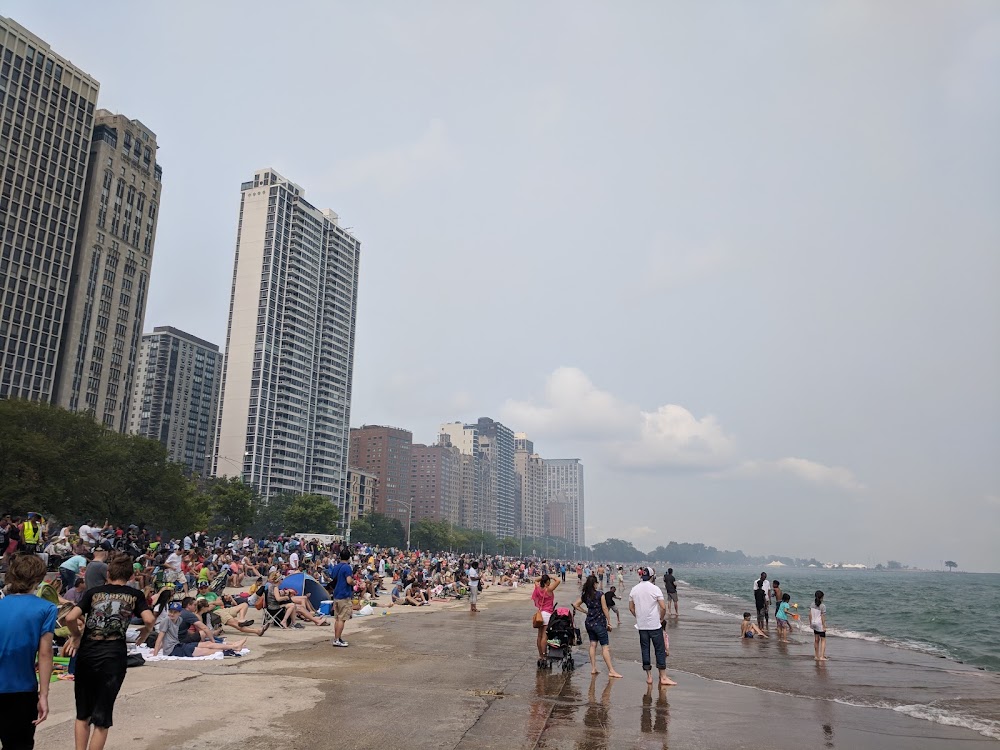 North Avenue Beach, Lake Michigan